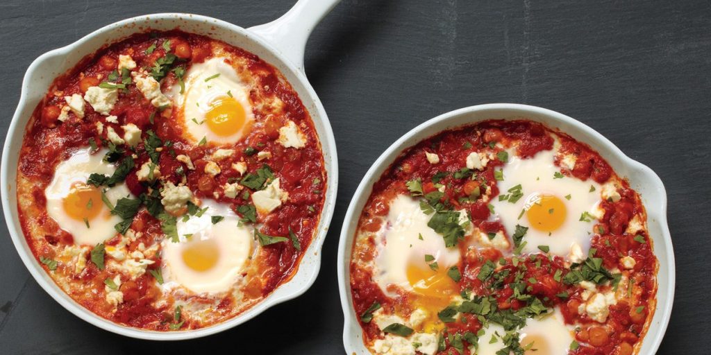 Poached Eggs with Tomatoes Keto Recipes