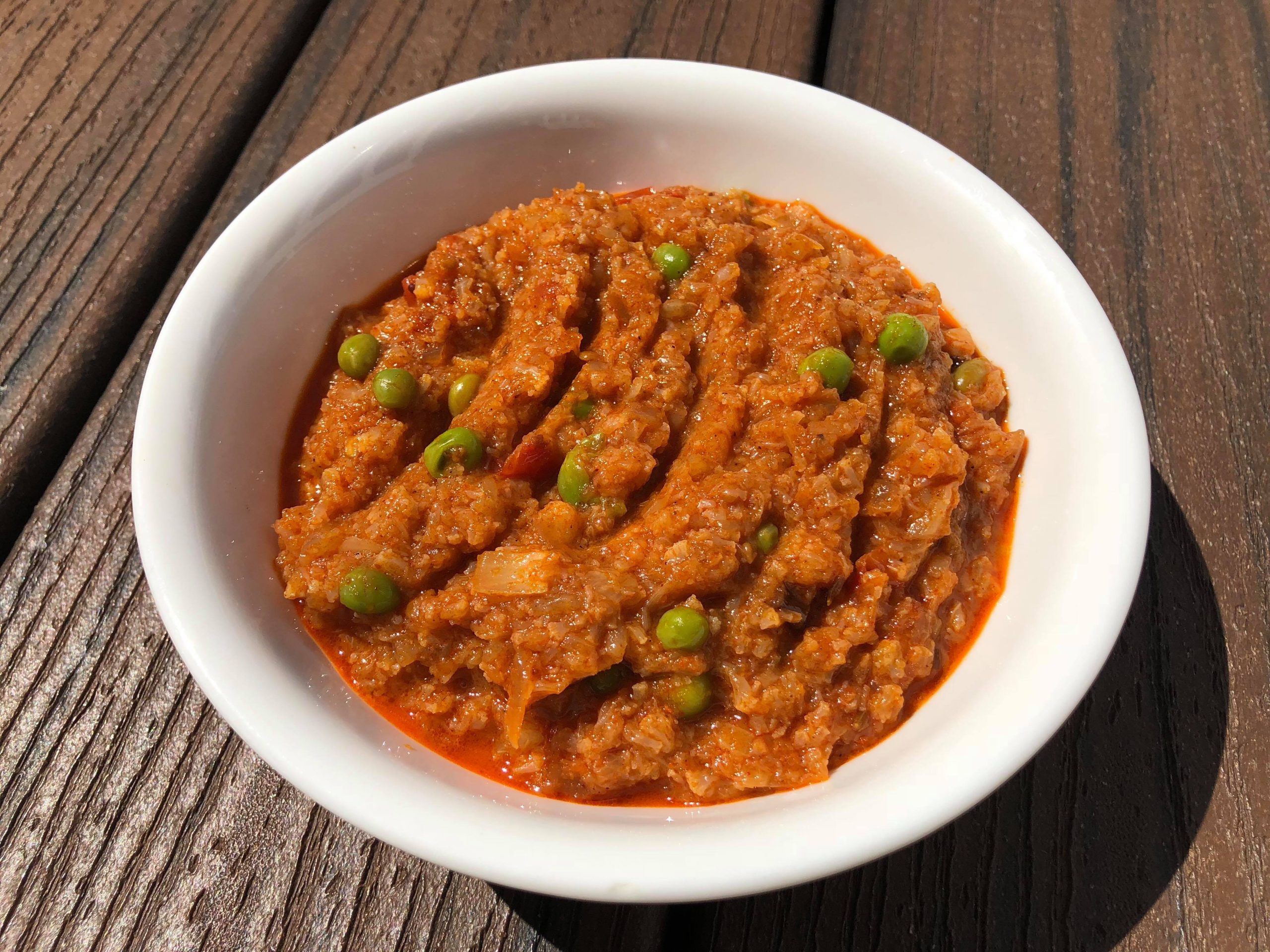 Keto Pav Bhaji