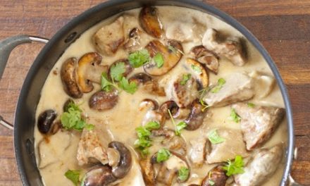 Pork Stew with Mushrooms