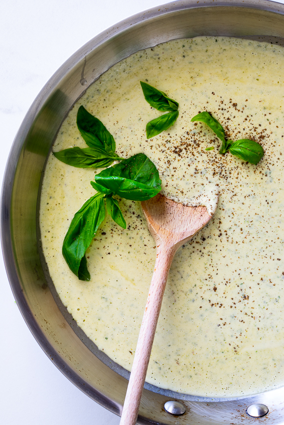 Creamy Basil Sauce Keto Recipes