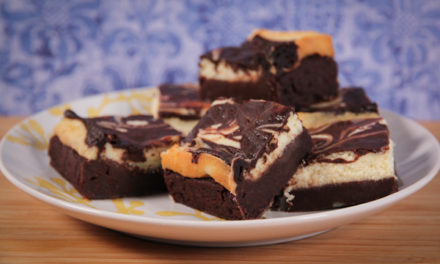Chocolate Vanilla Brownies