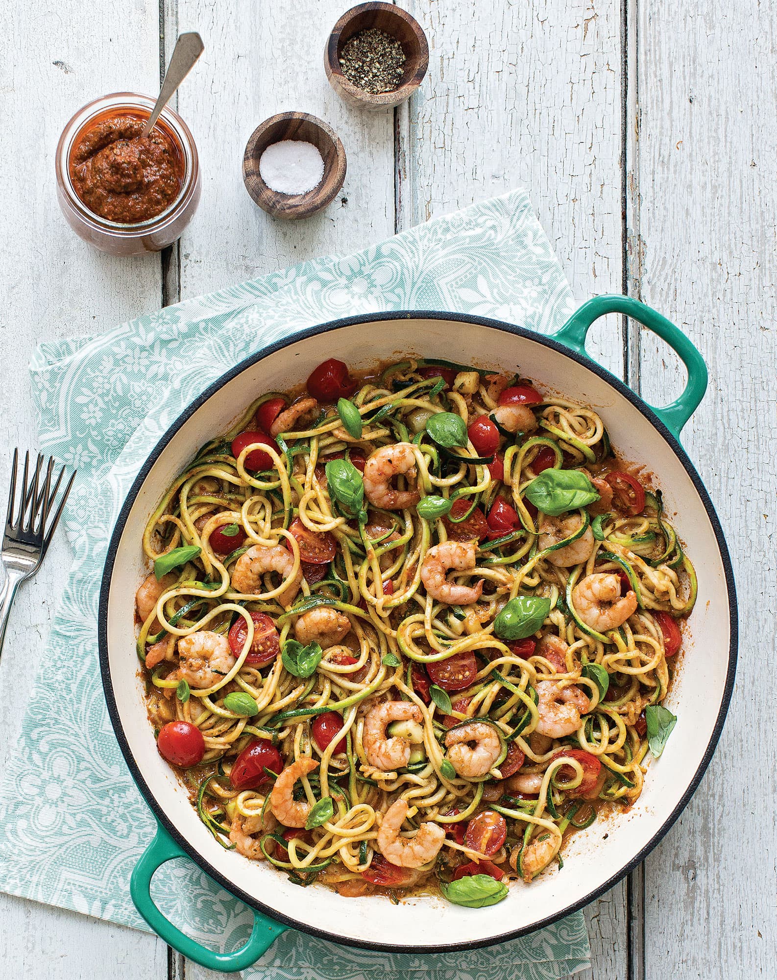 Quick Italian Shrimp Pasta