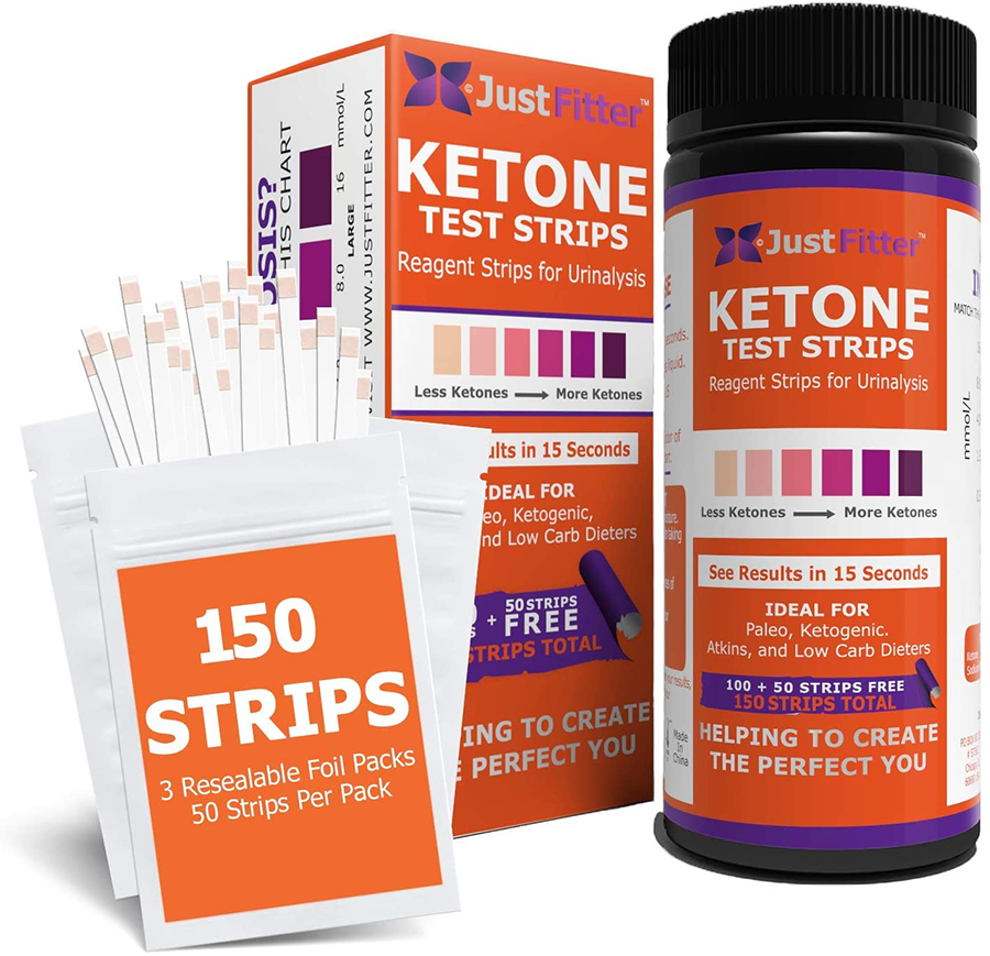 Ketone Keto Urine 150 Test Strips Keto Recipes 6430