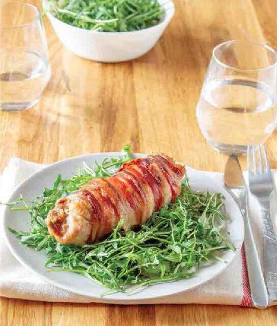 BACON-WRAPPED STUFFED CHICKEN