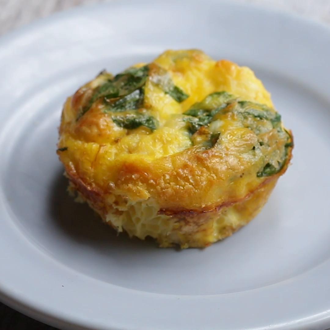 Baby Spinach Egg Cups