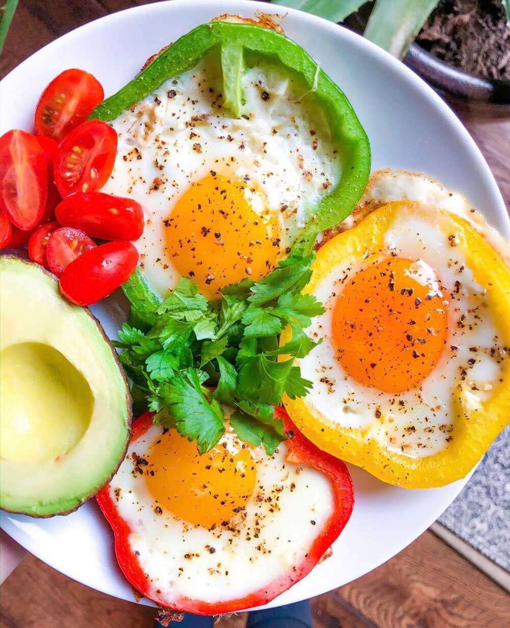 Egg and Red Pepper Breakfast Cups
