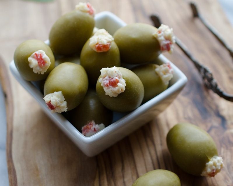 Cheese-Filled Olives