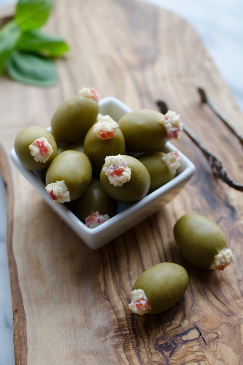 Cheese-Filled Olives