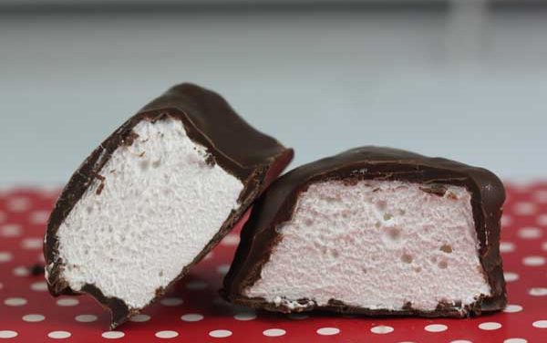 Chocolate-Dipped “Marshmallow”