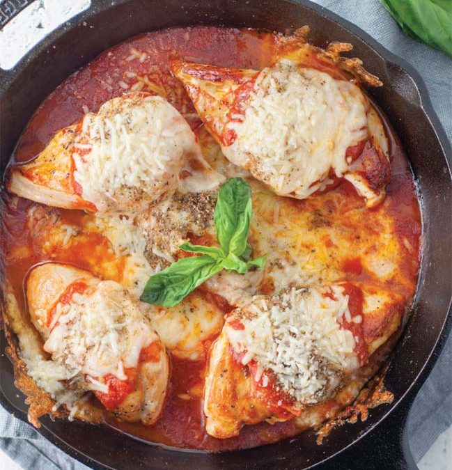 Skillet Chicken Parmesan