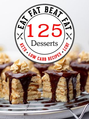 125 Easy Keto Desserts Cookbook: Healthy, Delicious, and Simple Low-Carb, High-Fat Ketogenic Dessert Recipes that Make Your Keto Diet Sweeter