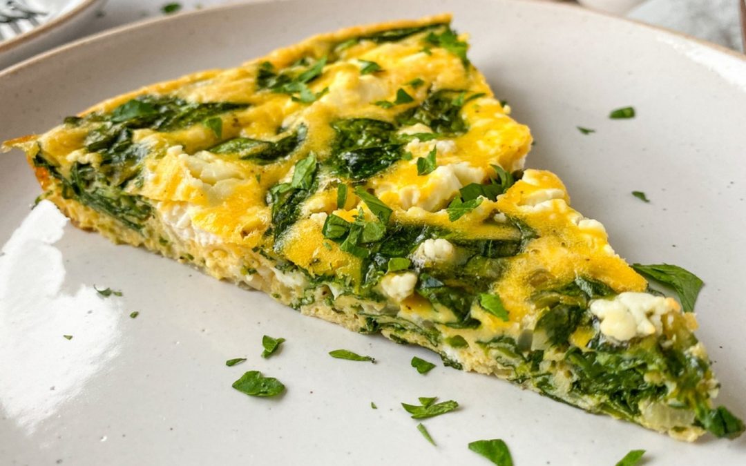 Frittata with Spinach