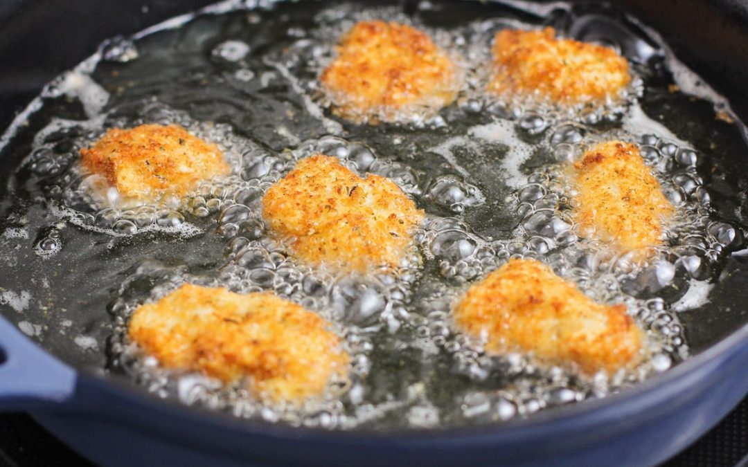 Chicken Nuggets with Sweet Potato Crusting