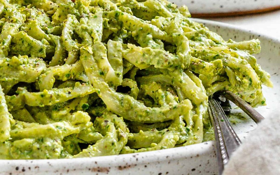 Avocado Pesto Pasta