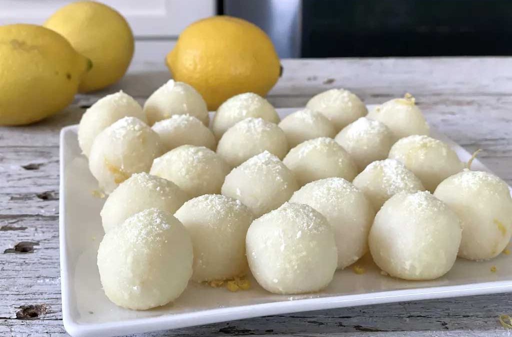 Lemon Fat Bombs