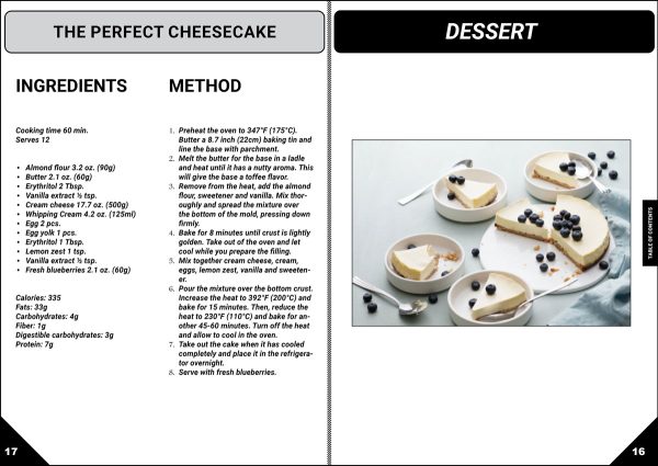 125 Easy Keto Desserts Cookbook: Healthy, Delicious, and Simple Low-Carb, High-Fat Ketogenic Dessert Recipes that Make Your Keto Diet Sweeter - Image 4