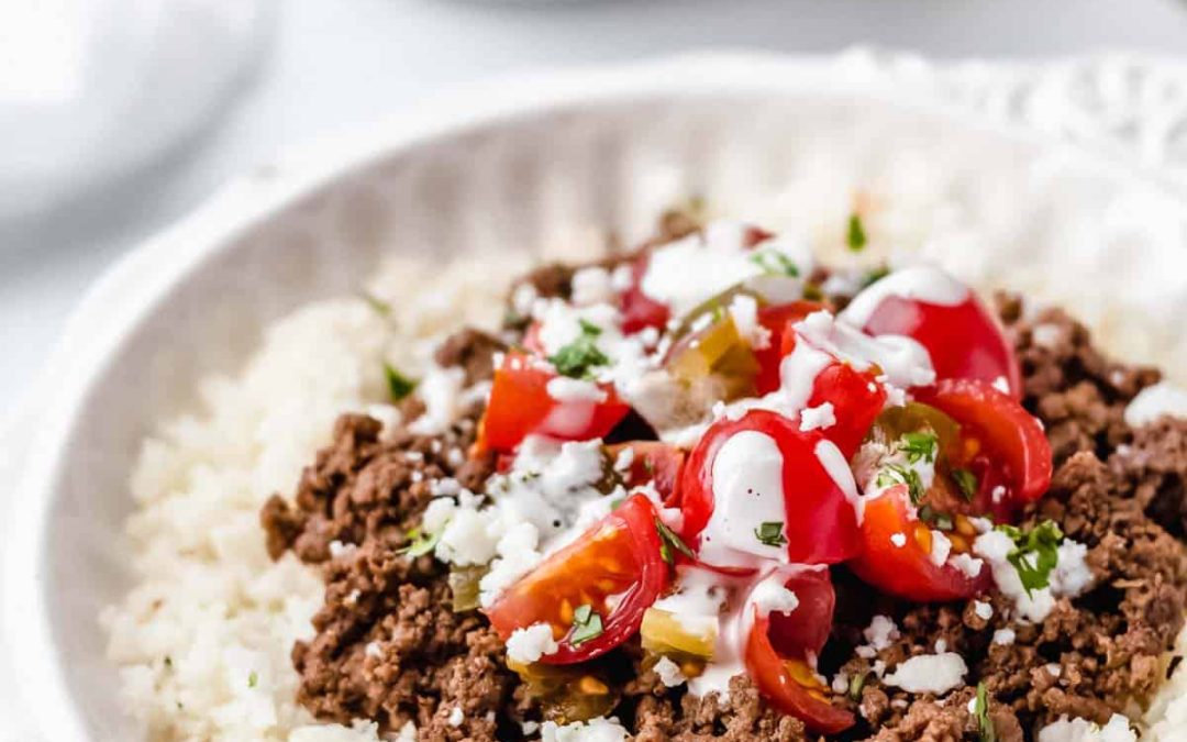 Keto white rice