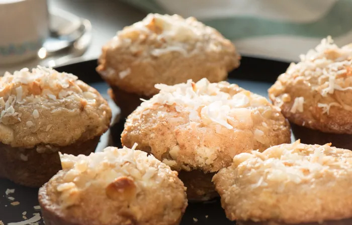 Coco-Cashew Macadamia Muffins