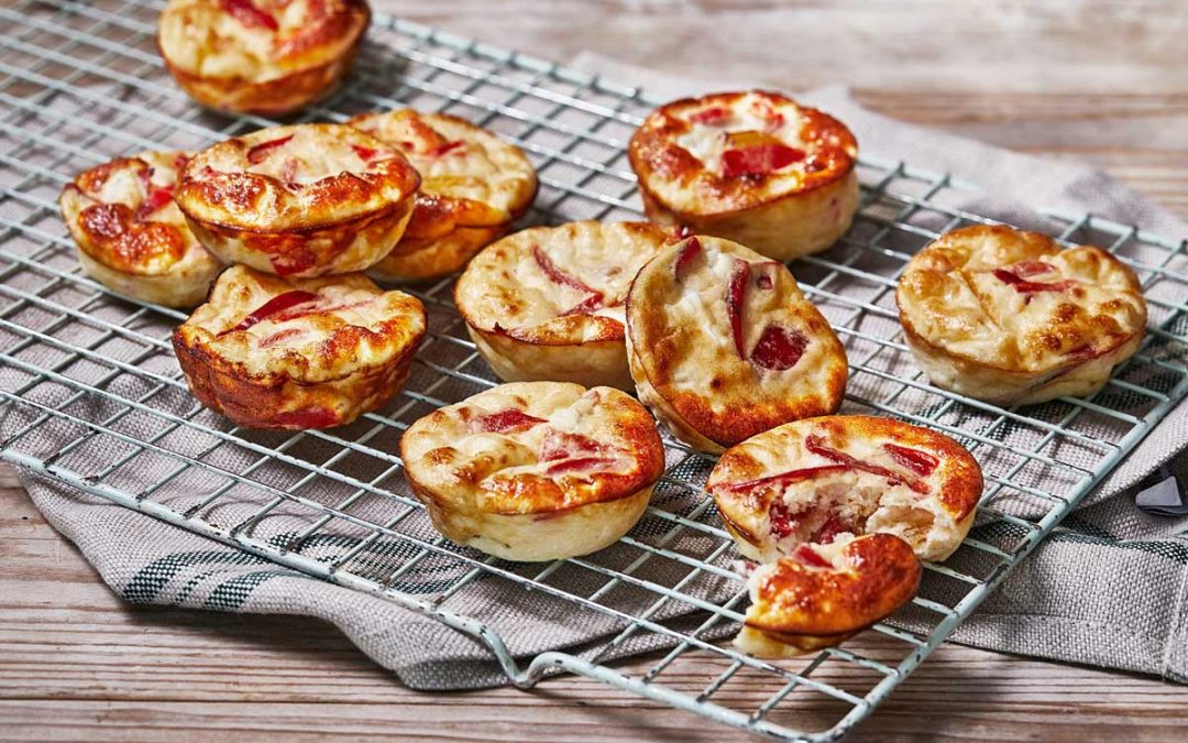 Three Cheese Egg Muffins
