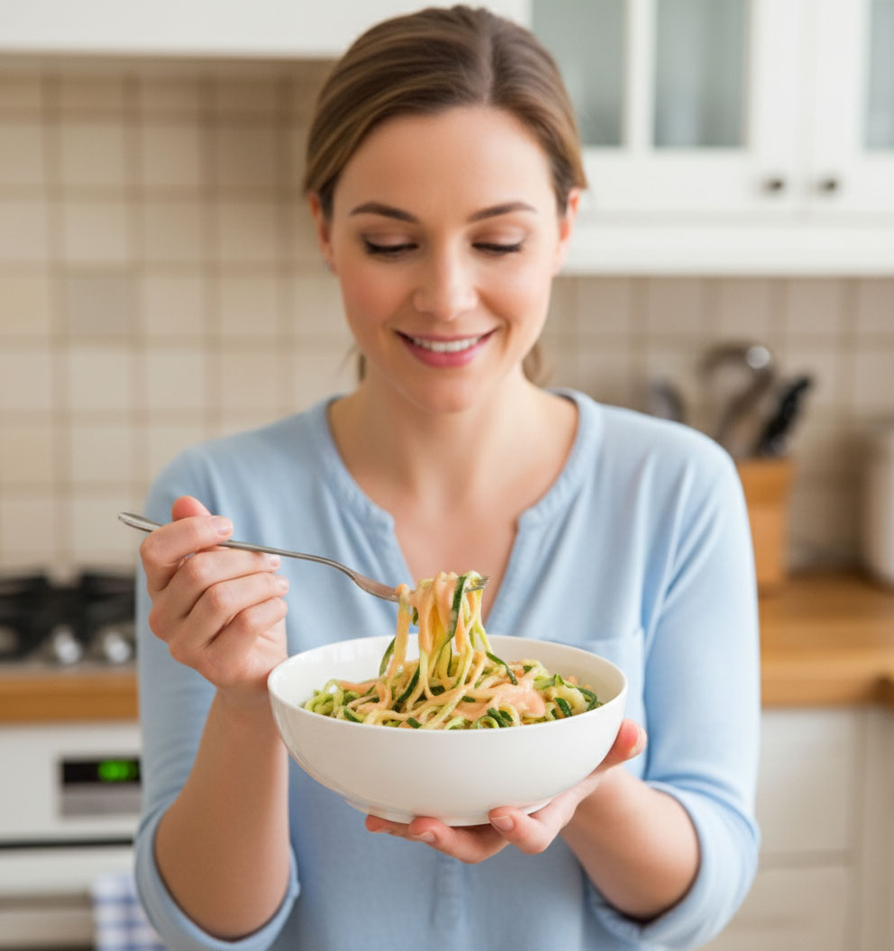 Skinny Bang Bang Zucchini Noodles