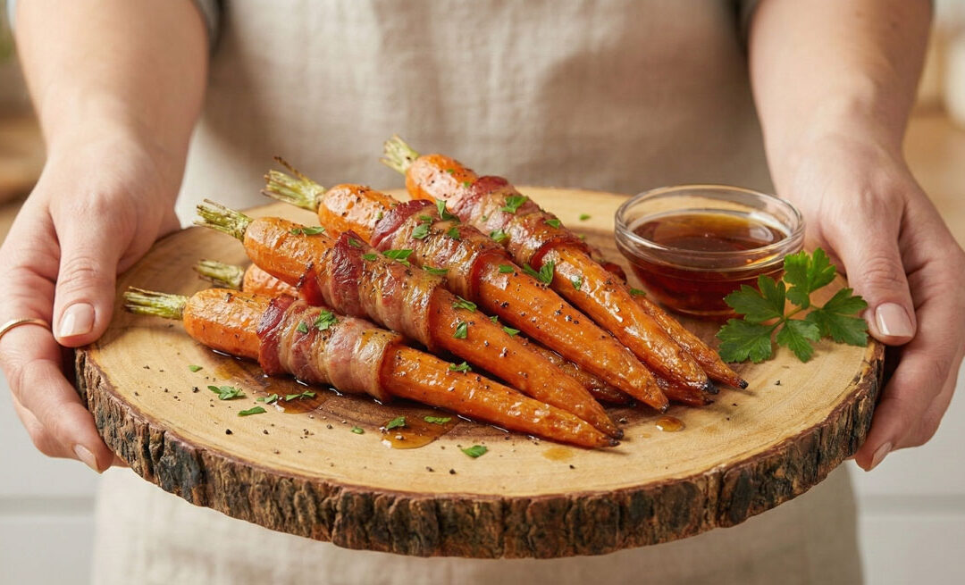 Baked Carrot with Bacon