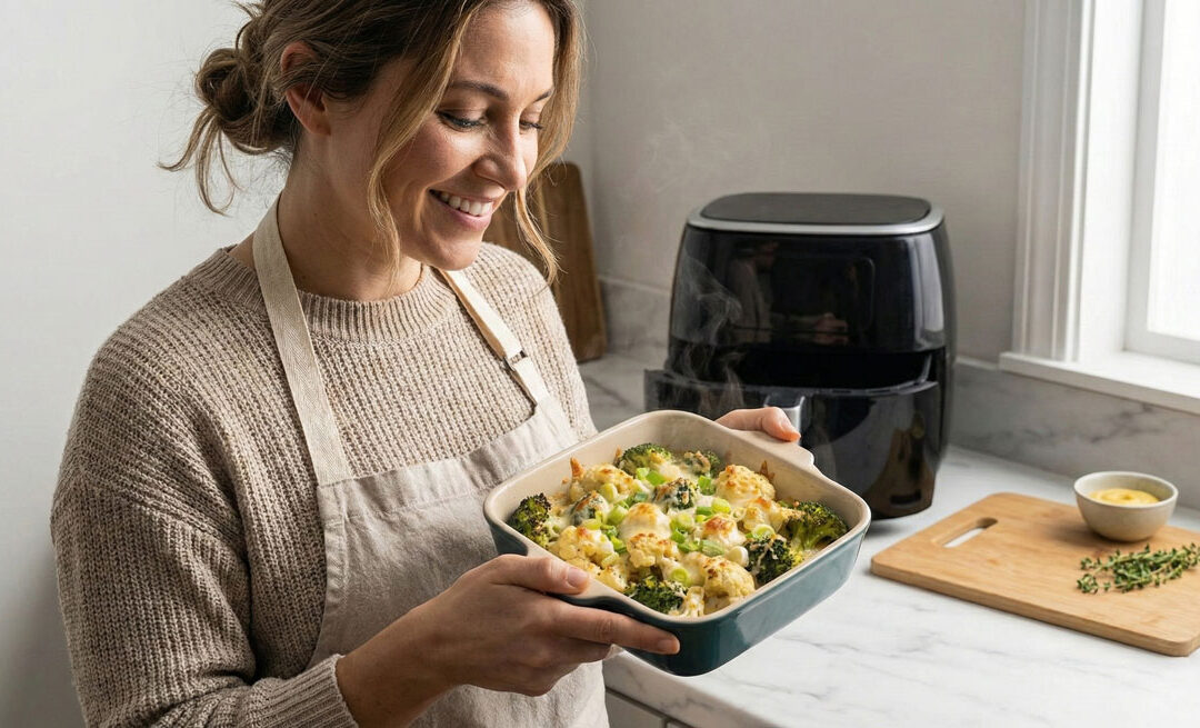 Mustard Broccoli and Cauliflower