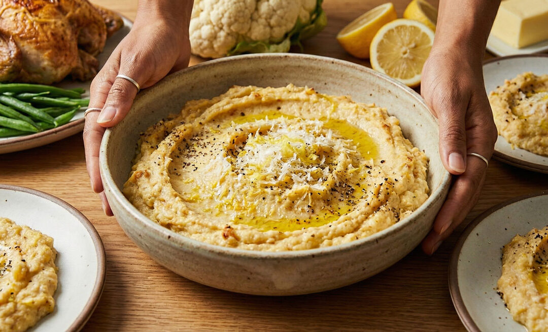 Roasted Cauliflower Mash