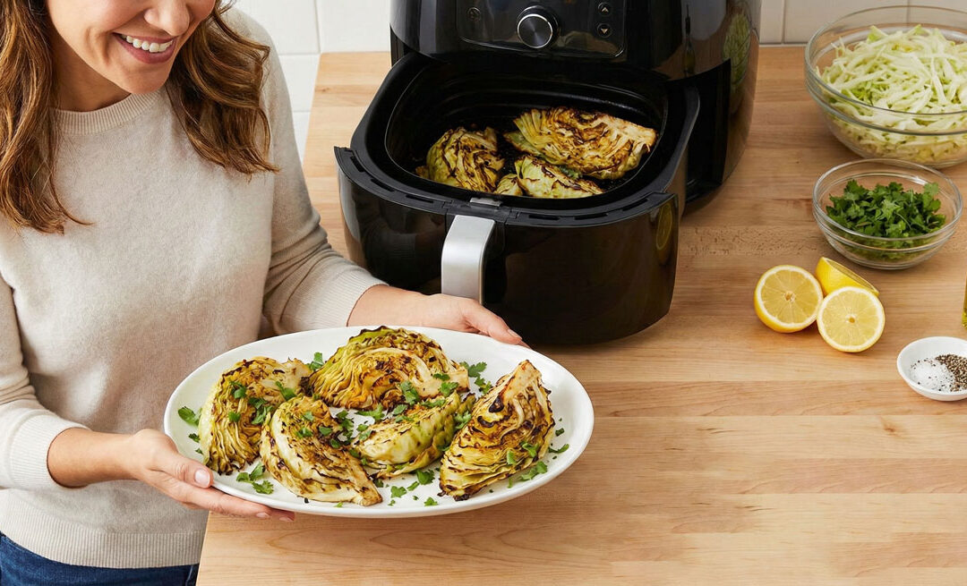 Simple Roasted Cabbage