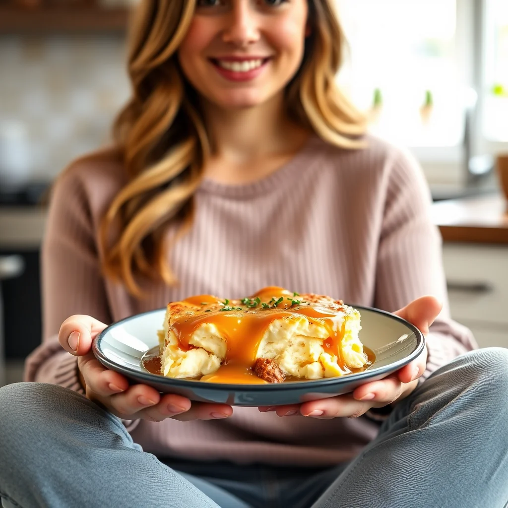 Keto Caramel Cottage Cheese Bake – vegetarian recipe