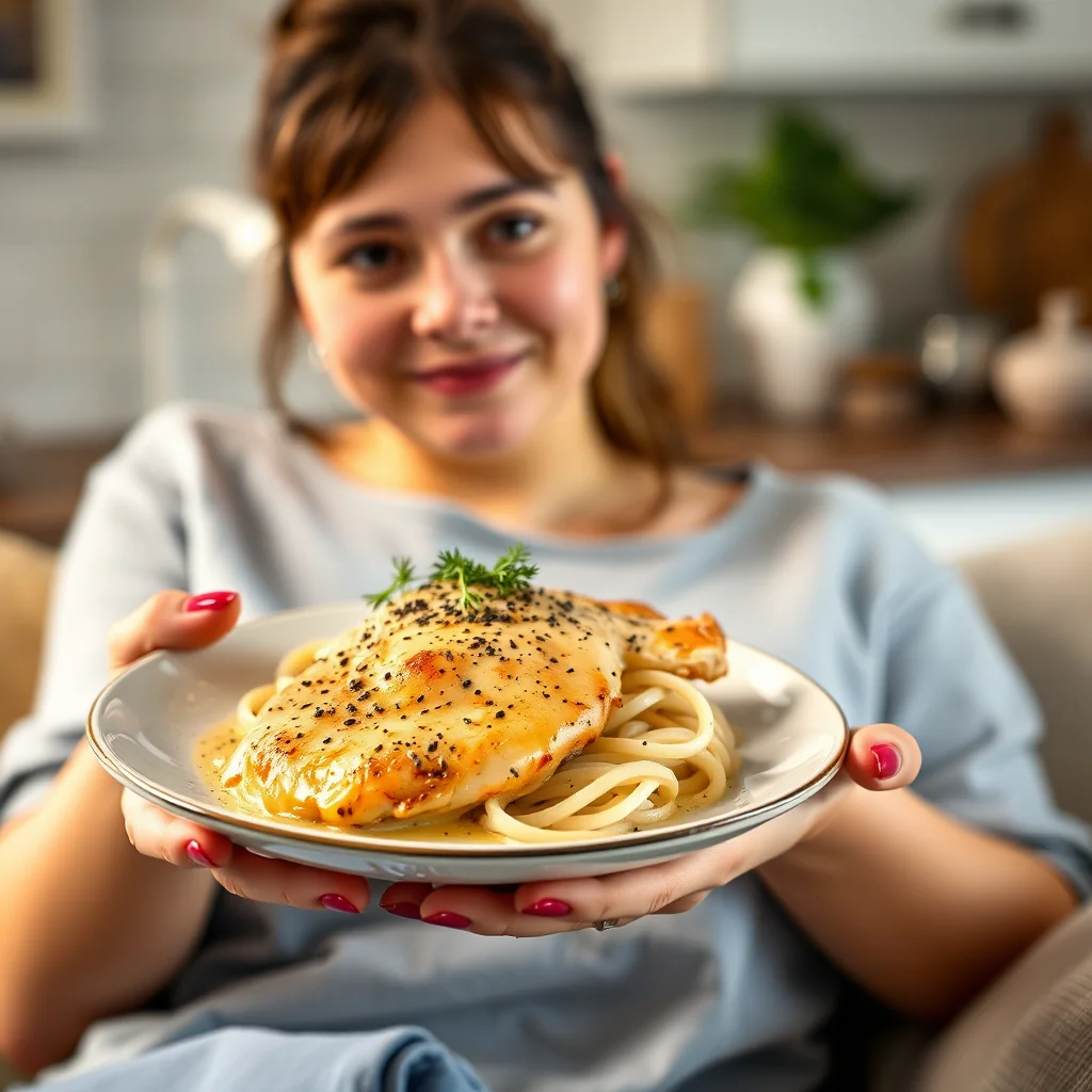 30-Minute Creamy Lemon Caper Chicken – vegetarian recipe