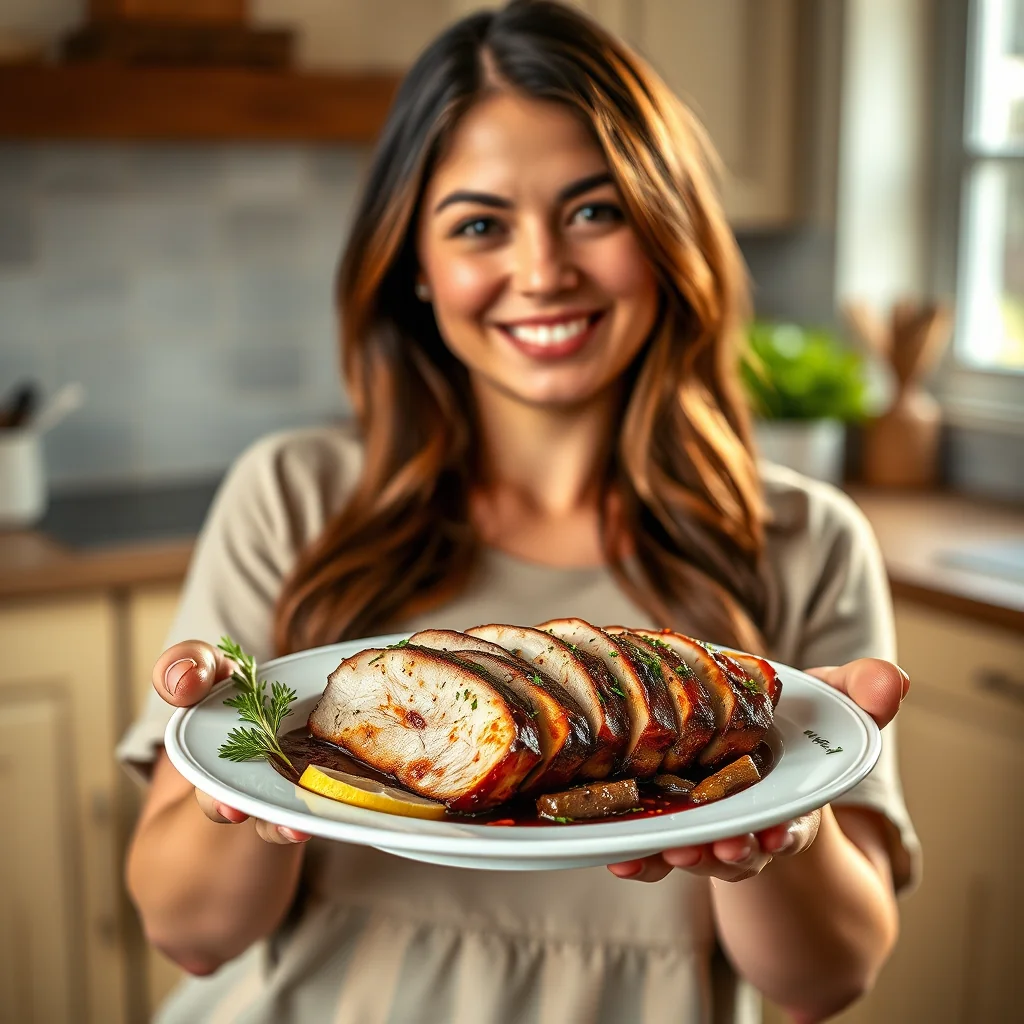 Flavor-Packed Marinated Pork Loin – vegetarian recipe