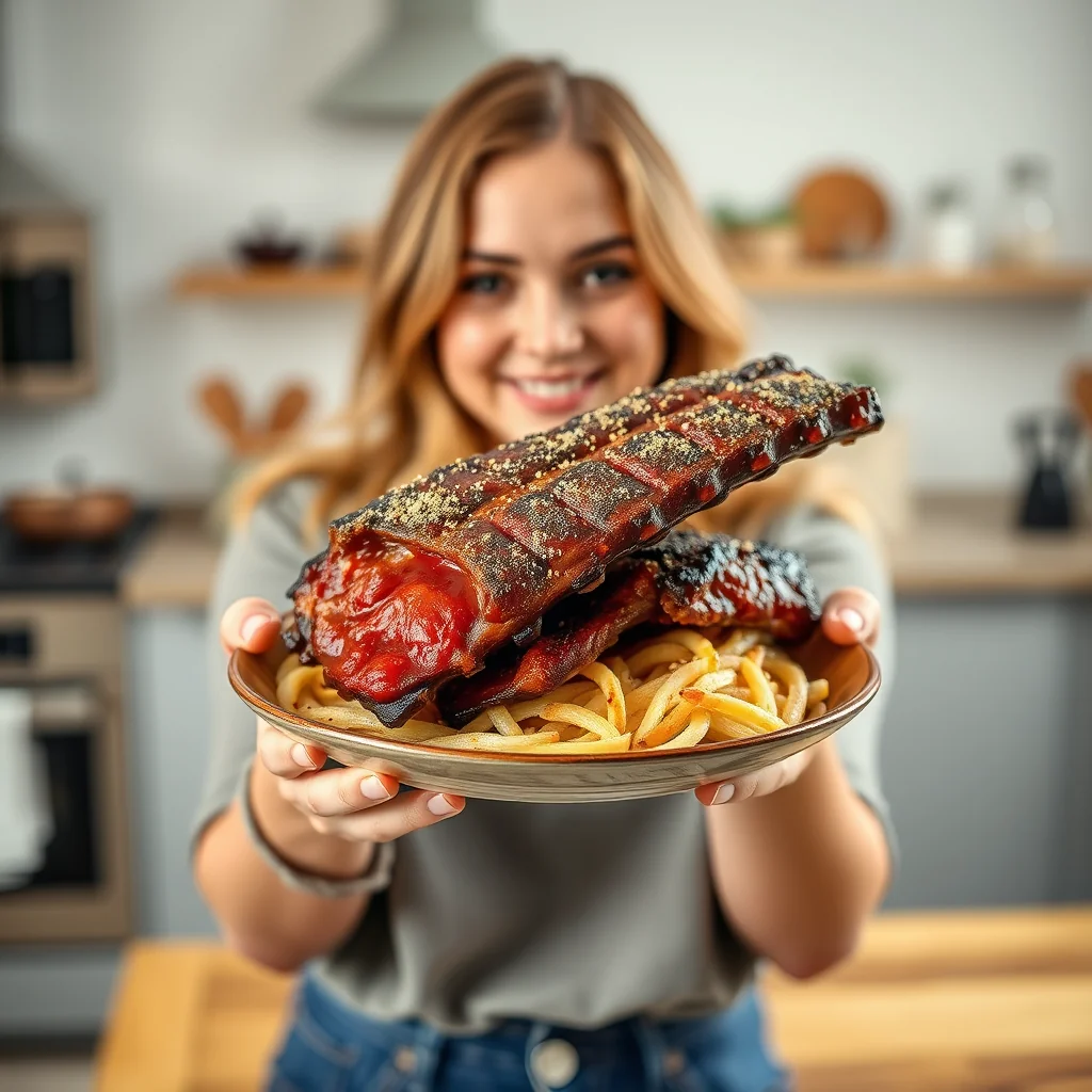 Keto-Friendly, Fall-Off-The-Bone Oven-Baked BBQ Ribs – vegetarian recipe