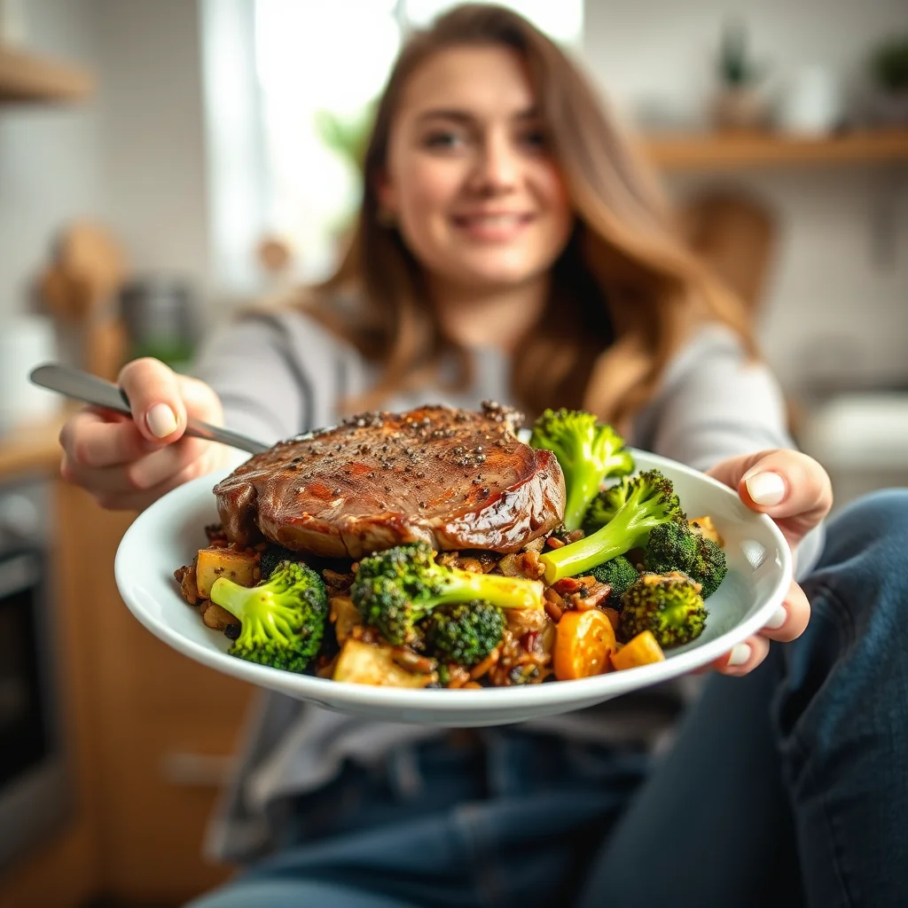 Spicy Sirloin and Broccoli Stir-Fry – vegetarian recipe