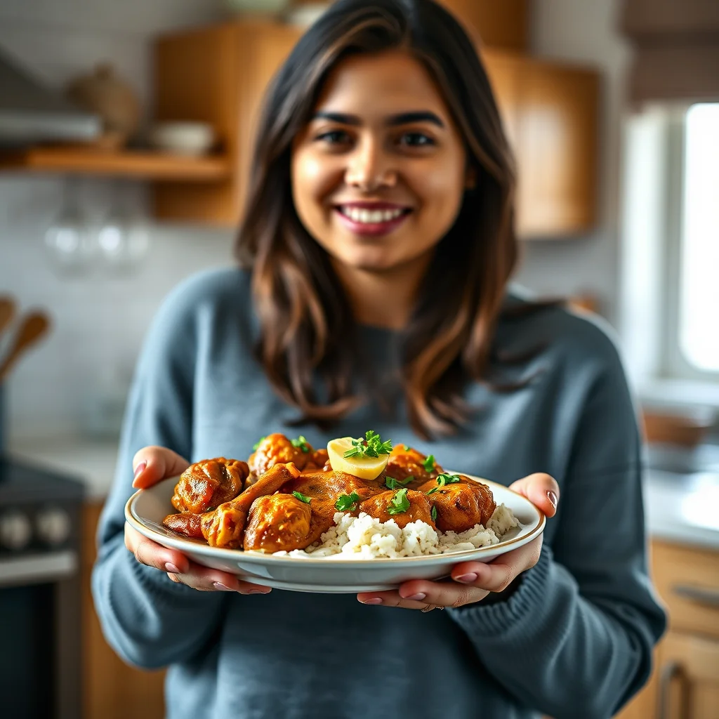 Pressure Cooker Masala Chicken Curry – vegetarian recipe