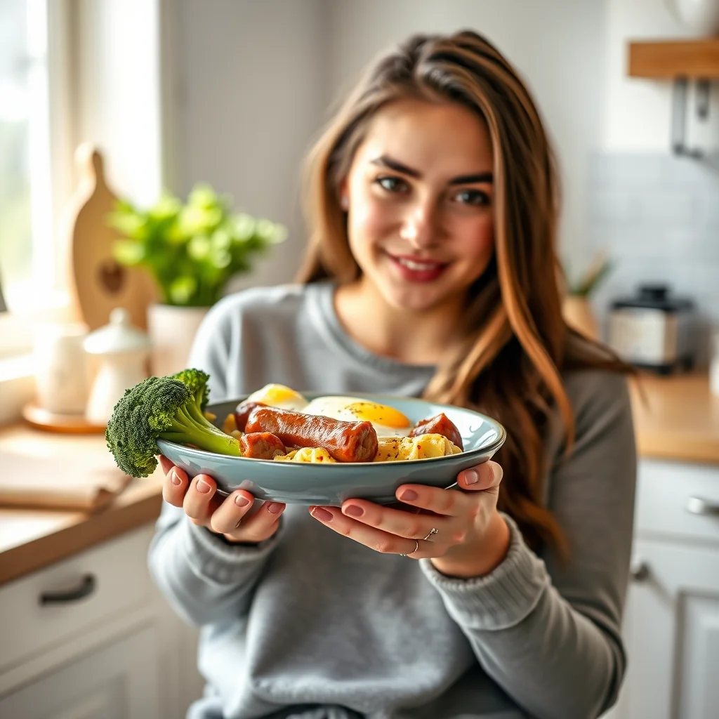 Instant Pot Sausage and Egg Casserole – vegetarian recipe