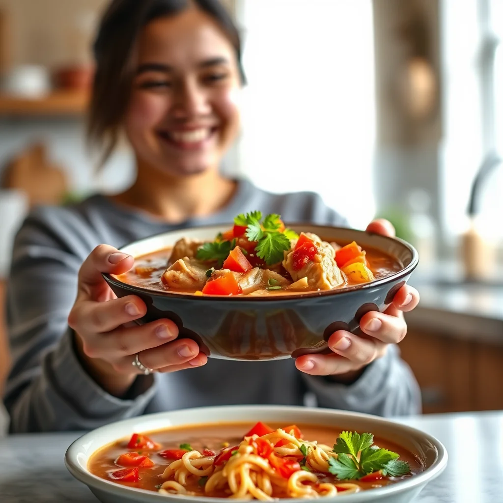 Instant Pot Mexican Chicken Soup – vegetarian recipe