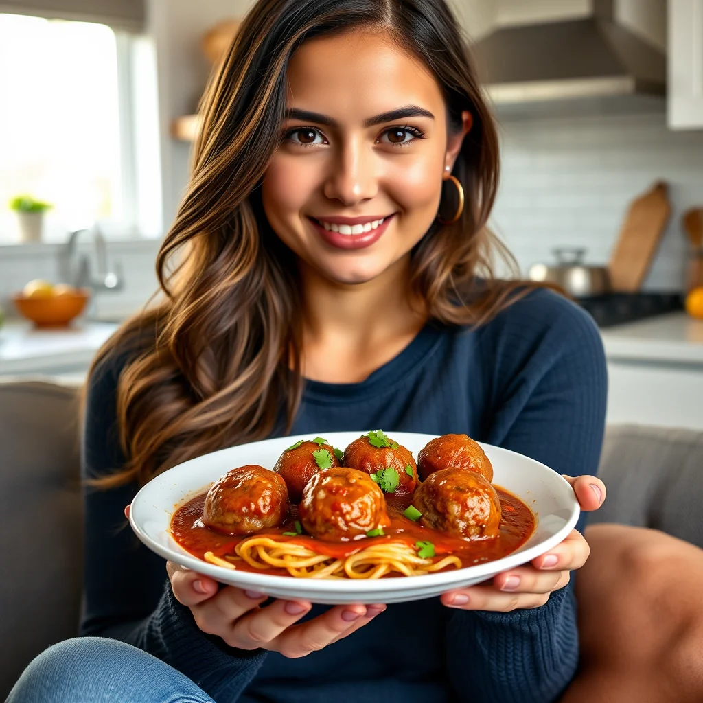 Instant Pot Meatballs in Enchilada Sauce (Keto, Low-Carb) – vegetarian recipe