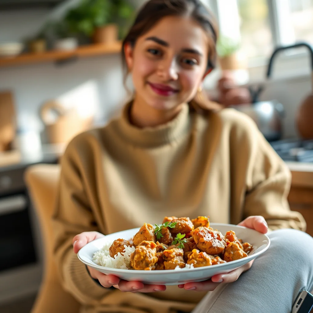 Instant Pot Mughlai Almond Chicken (Badami Murgh) – vegetarian recipe