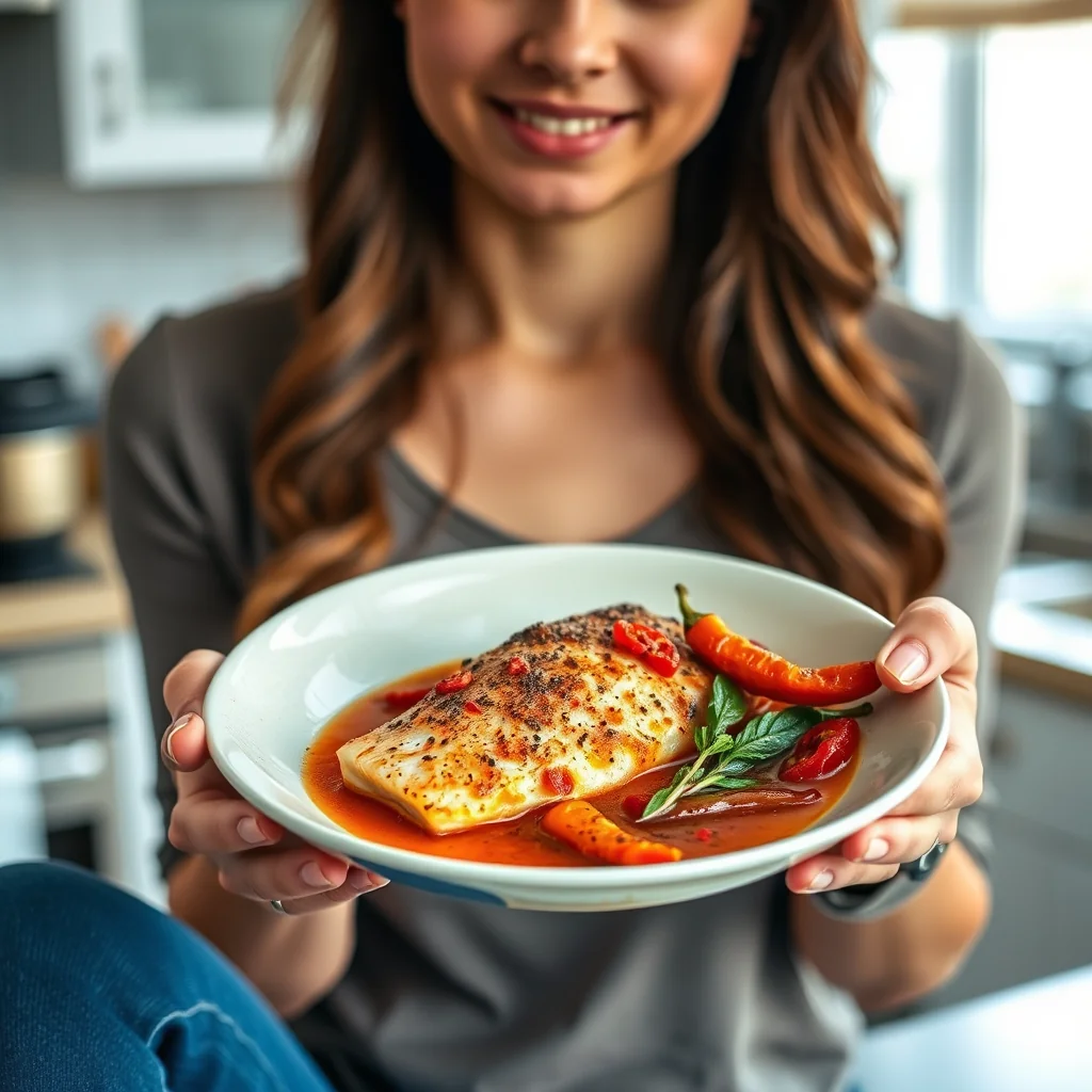 Spicy Instant Pot Trout – vegetarian recipe