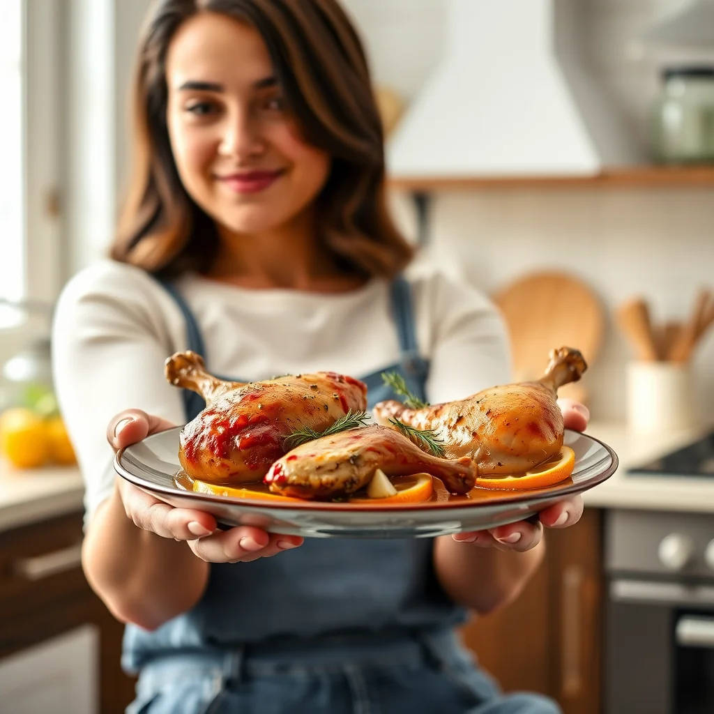 Quick Pressure Cooker Duck à lOrange – vegetarian recipe