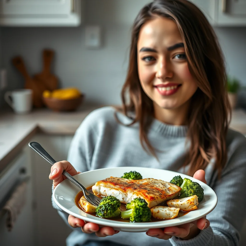 Sweet Broccoli Fish Stew – vegetarian recipe