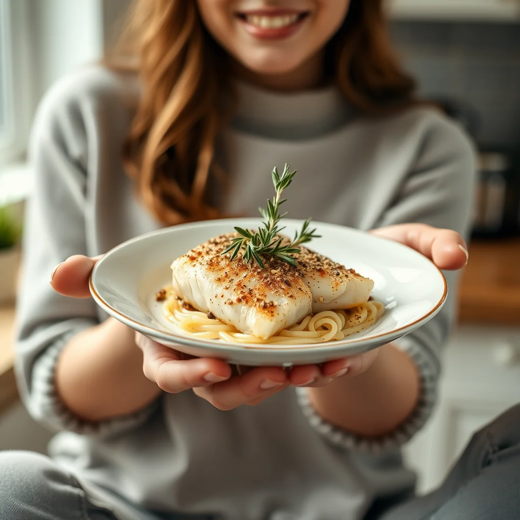 Sweet Rosemary Cod (Pressure Cooker) – vegetarian recipe
