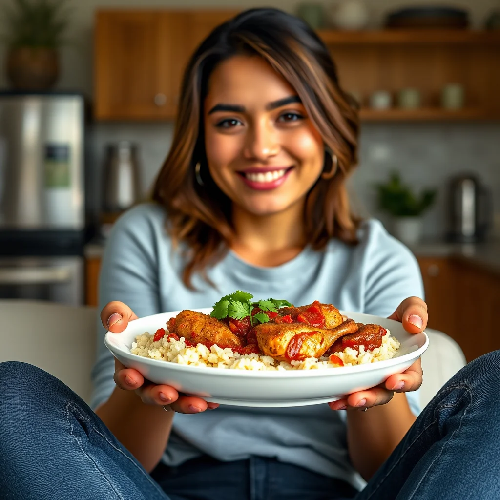20-Minute Instant Pot Pollo en Salsa Roja – vegetarian recipe
