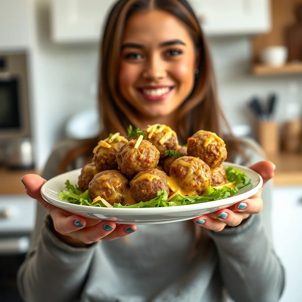 20-Minute Cheesy Mustard Meatballs (Instant Pot Recipe!) – vegetarian recipe
