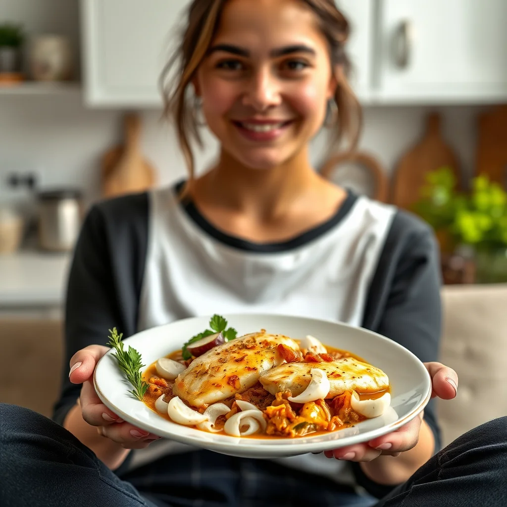 15-Minute Instant Pot Tilapia Curry – vegetarian recipe