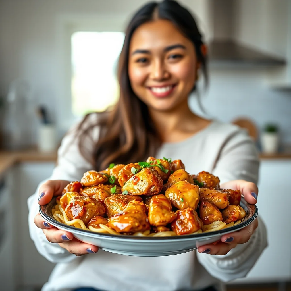 Instant Pot Sesame Ginger Chicken – vegetarian recipe