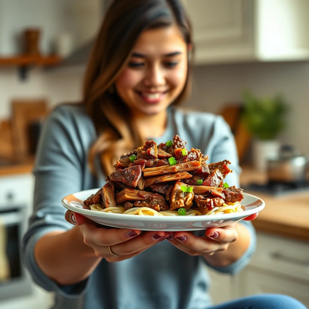 Instant Pot BBQ Pulled Pork – vegetarian recipe
