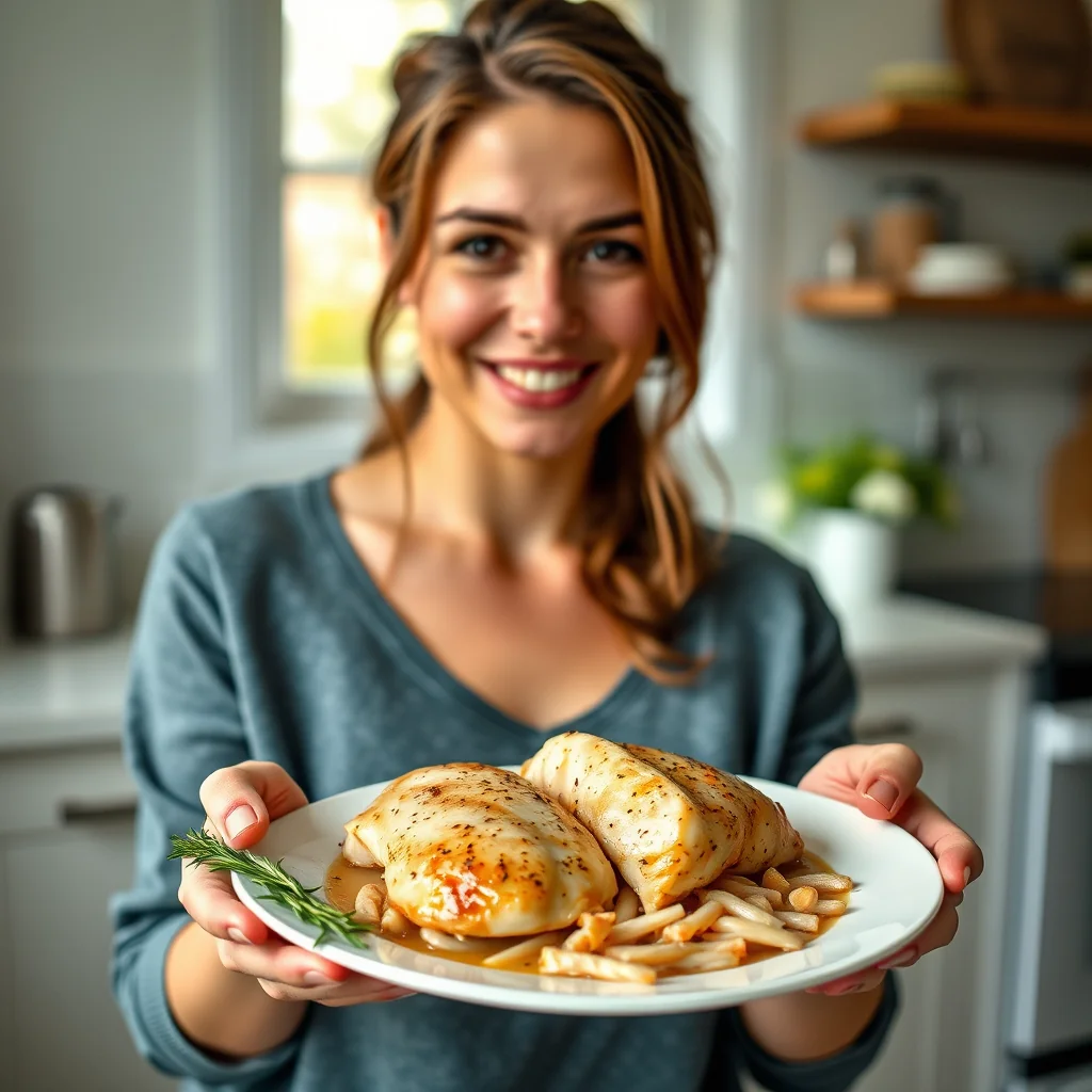 Foolproof Instant Pot Frozen Chicken Breasts – vegetarian recipe