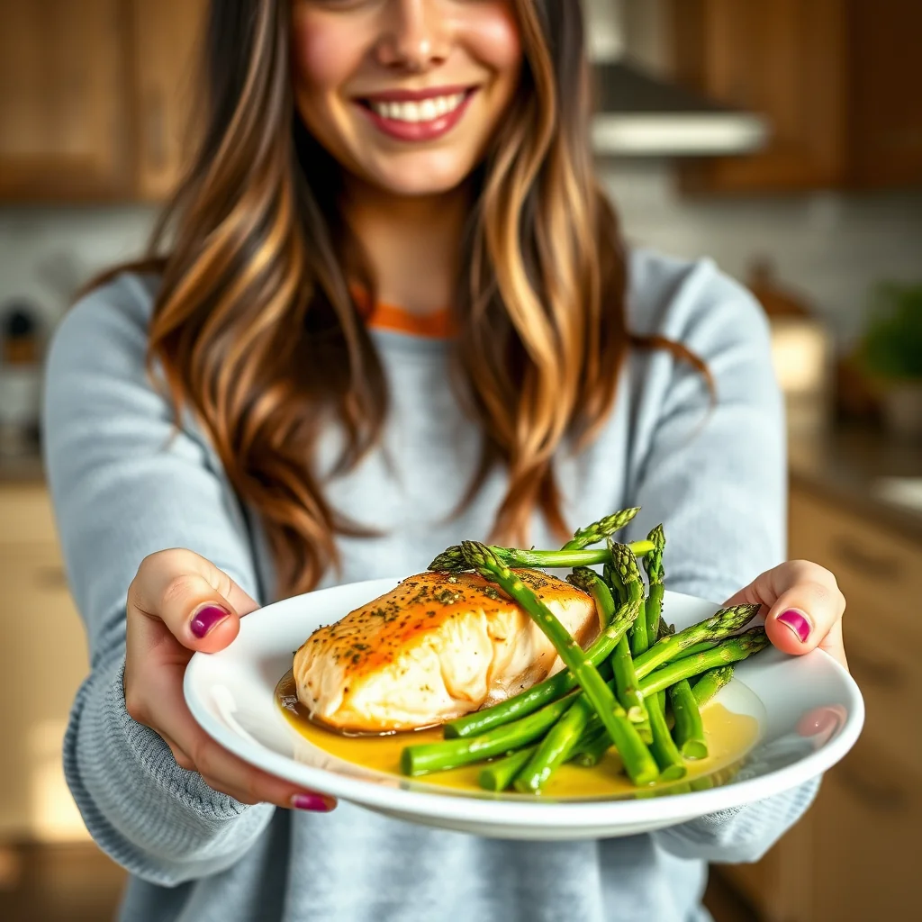 Instant Pot Wild Alaskan Salmon with Asparagus – vegetarian recipe