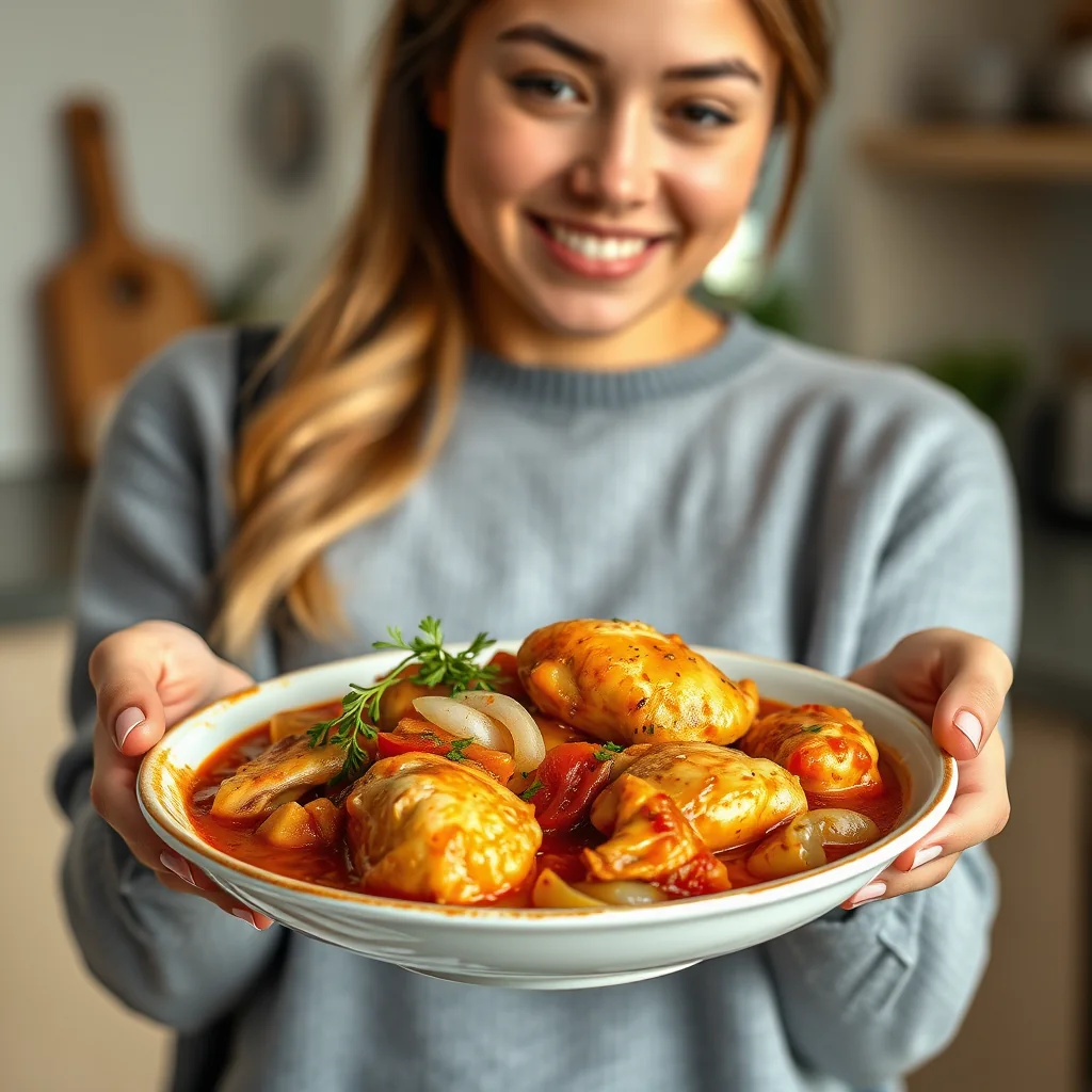 Spicy Chicken Stew (Instant Pot) – vegetarian recipe